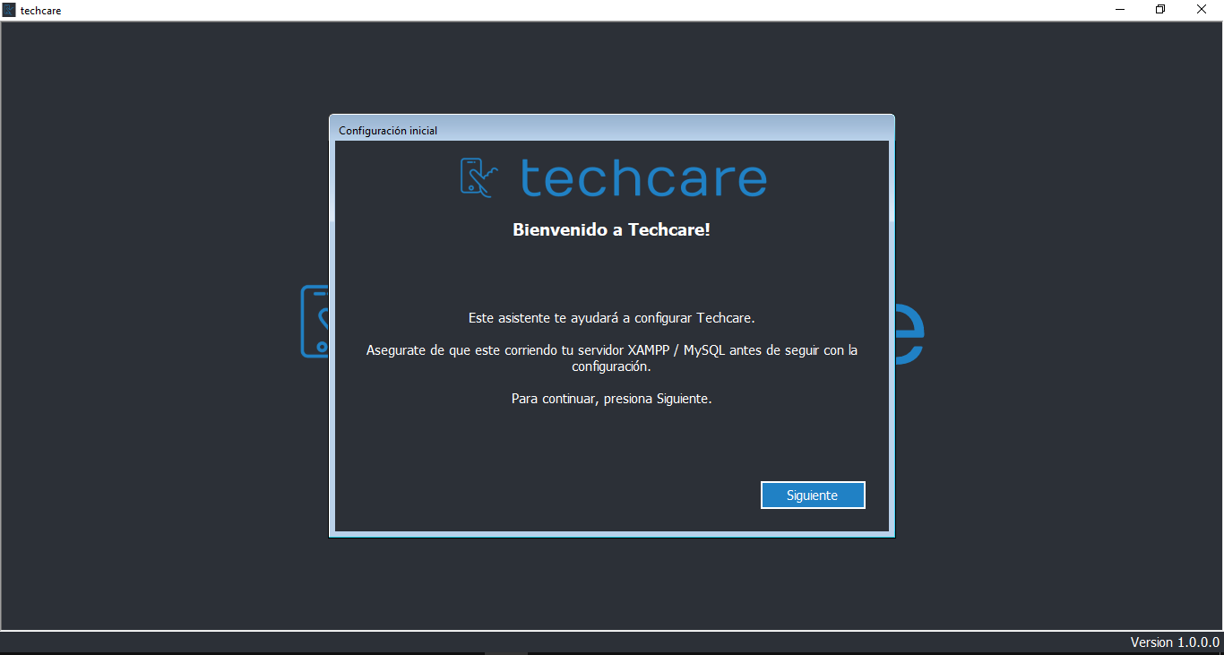 Preview of the project "Techcare"